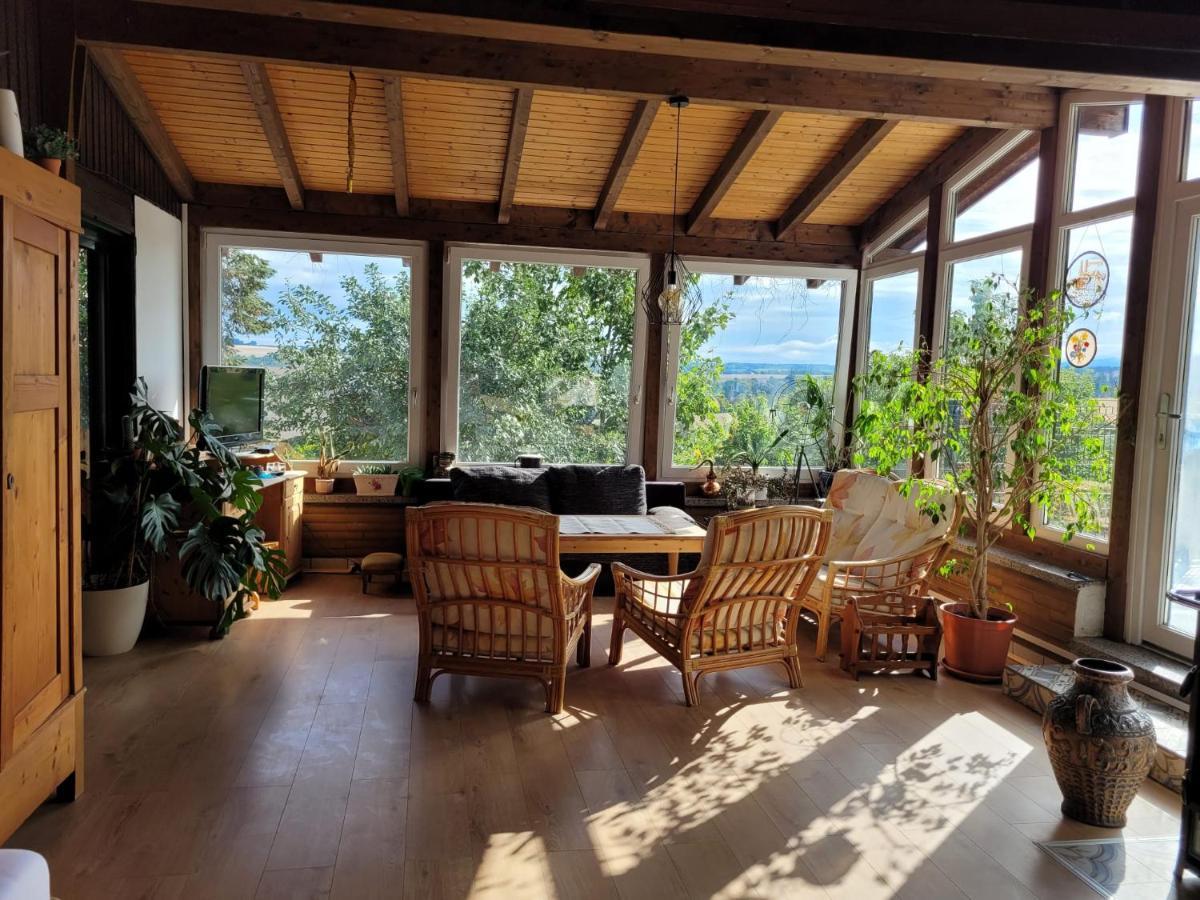 Apartmán Ruheidylle Weitblick Kleinich Exteriér fotografie